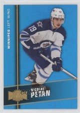 2015-16 Upper Deck Fleer Showcase Metal Universe PMG Blue 6/50 Nicolas Petan uk2