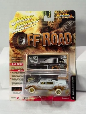 JOHNNY LIGHTNING - WHITE LIGHTNING - CUSTOM HAULIN HEARSE - STREET FREAKS - Image 1 of 2