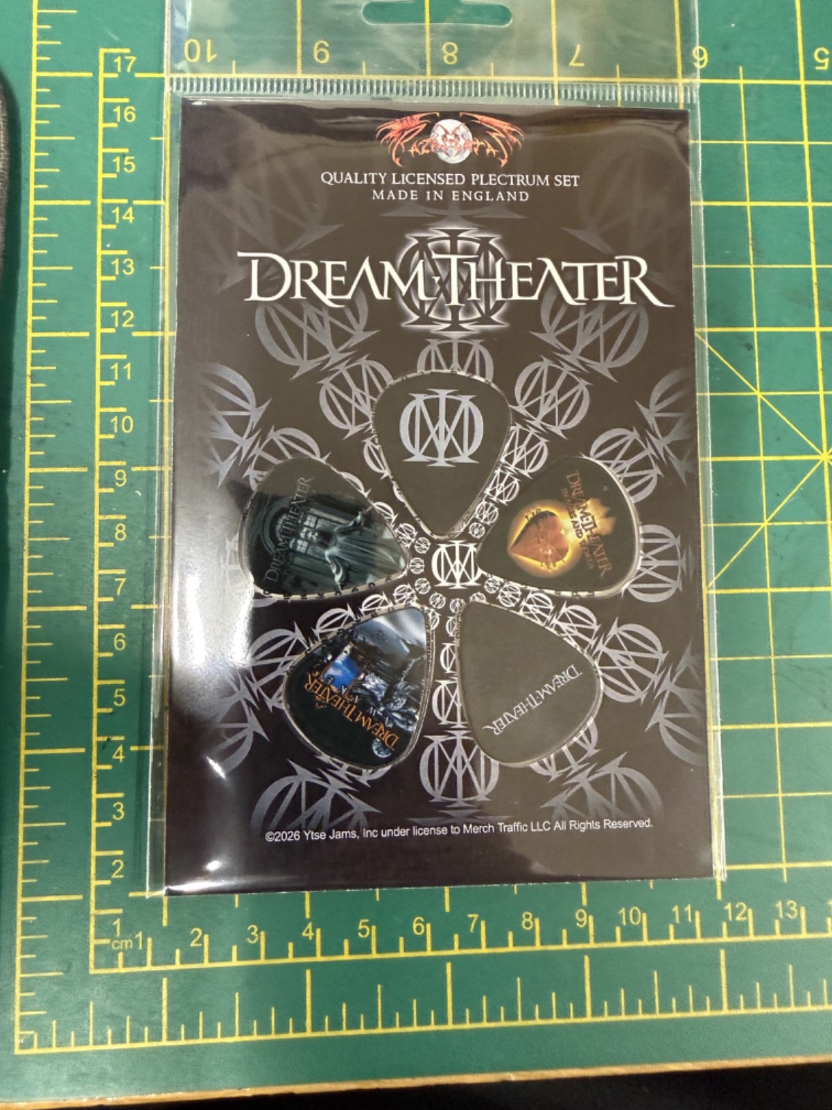 Dream Theater Symbols Plectrum Pack Officially Licensed 5 Plectrum Pack