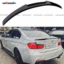 Heckspoiler Spoilerlippe SCHWARZ GLANZ für BMW 3er F30 F80 Limo ab 2011-2019