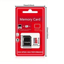 128GB 64GB 32GB Micro SD High Speed Class 10 Memory Card For Phone Tablet Camera