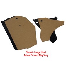 Water Shield Vapor Barrier Mylar 4pc For 1968-1972 Buick Skylark Door Panel Water Shield Vapor Barrier Mylar 4pc For 1968-1972 Buick Skylark Door Panel