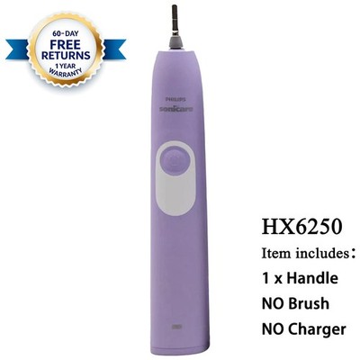 Philips Sonicare Electric Toothbrush Handle, Purple (For HX6220/40/50 Series)