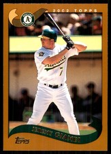 Jeremy Giambi 2002 Topps #236 Athletics MLB READ FREE SHIPPING AutographDen