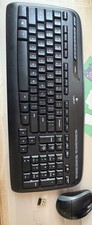 Logitech K320/K330 Wireless Keyboard with Y-R0009, M215 Mouse, and USB Receiver