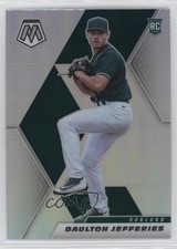 2021 Panini Mosaic Rookie Silver Prizm Daulton Jefferies #279 7cz
