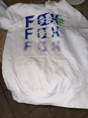 Fox Racing Pro Circuit Pullover Fleece (WHT) Men's Small