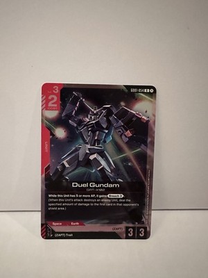 GD01-054 Duel Gundam R Gundam Kartenspiel