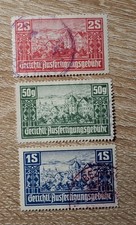 Piękna stara partia znaczków pocztowych z opłatami z Austrii 