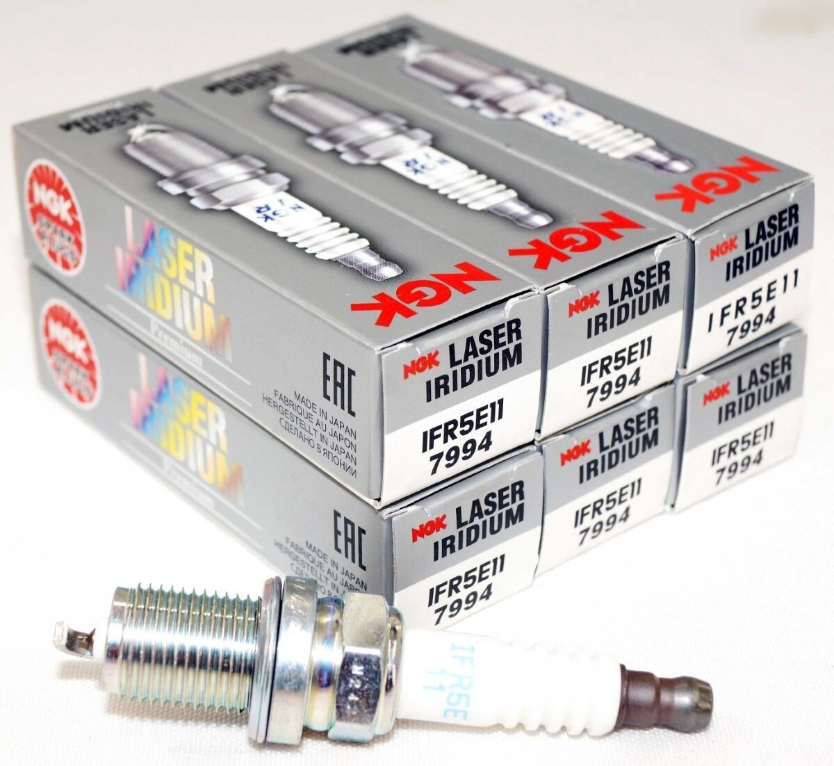 6pcs Spark Plug-Laser Iridium NGK 7994