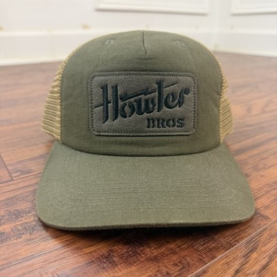 Howler Bros Hat Cap Snap Back Men One Size Brown Mesh Trucker Outdoor Adjustable