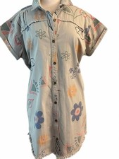 Easel Collared Dress Size S
