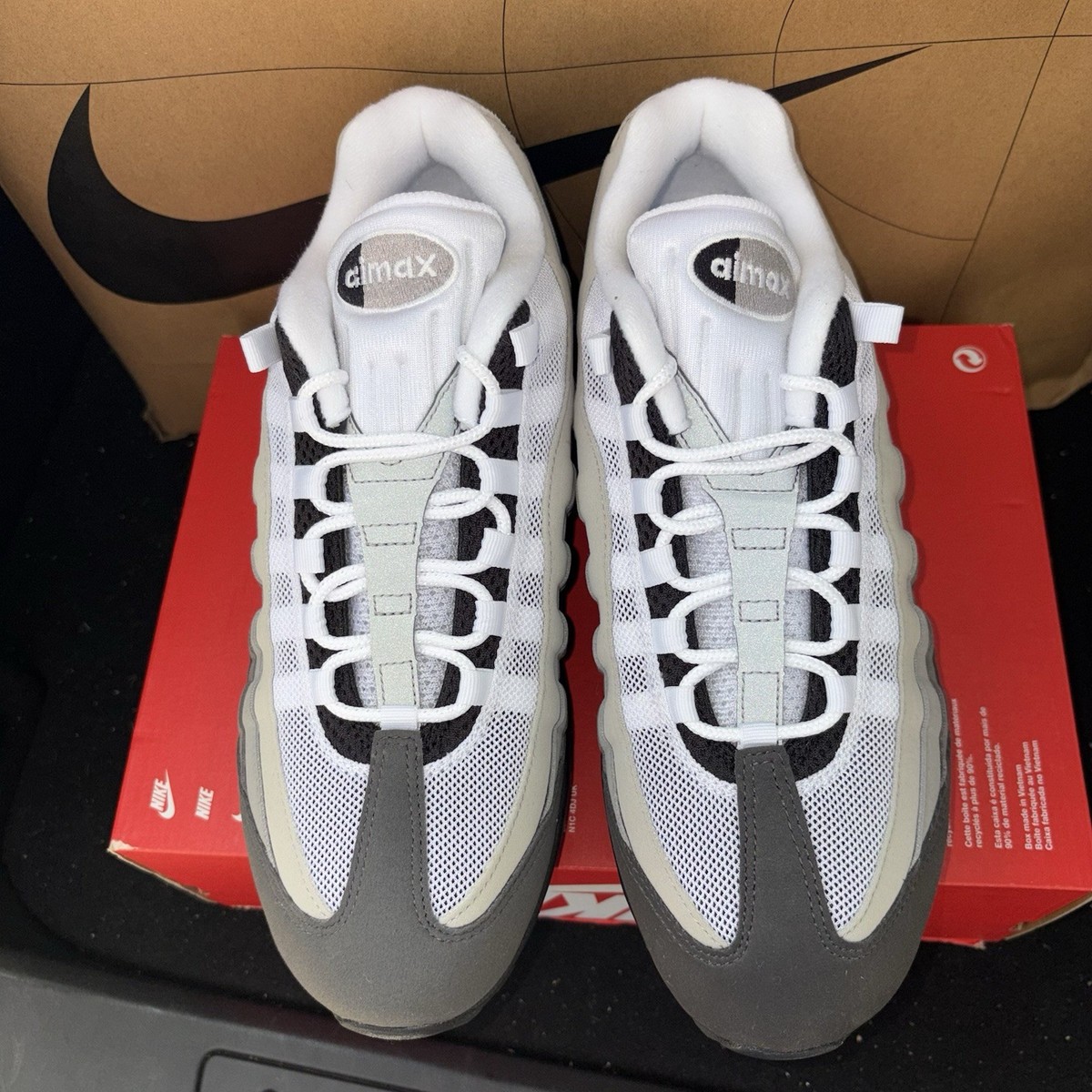 Size 8.5 - Nike Air Max 95 Big Bubble - Granite for sale online | eBay