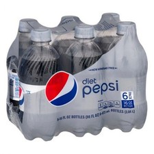 Diet Pepsi 16 oz 6 Bottle Pack