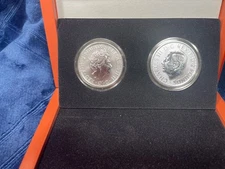 2023 Silver Britannia - Last QE II  & First King Charles III - Beautifully Boxed