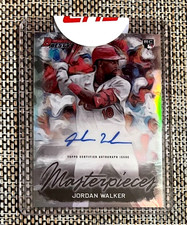 2023 Bowman’s Best Jordan Walker RC #/99 Masterpieces Autograph SP Topps Sealed