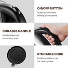 1.8L 1500W Cordless Electric Kettle Stainless Steel Jug Overheat Protection 360°
