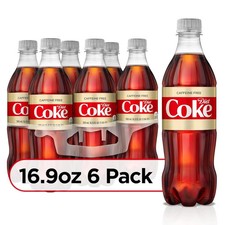 SUGAR FREE Diet Coke Free 16.9 fl oz, 6 Pack Caffeine Coca  FREE SHIPPING