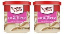 Duncan Hines Frosting Creamy Cream Cheese 2 Pack