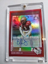 2024 Score #377 Elijah Jones rookie auto Red Zone /20 Arizona Cardinals