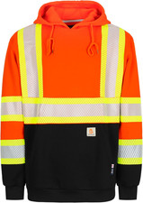 FR Hoodies High Visibility Cotton Fleece Hi-Vis Mid-Weight Flame Resistant Refle
