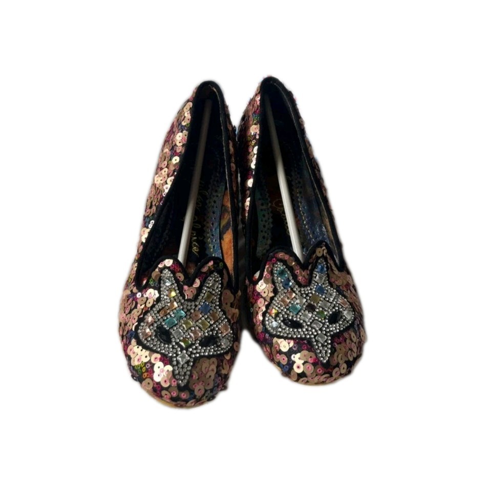 Irregular Choice Uk6/39 Miss Foxy  SoldOut Rare Ltd Ed Mid Heel  Immaculate image 2