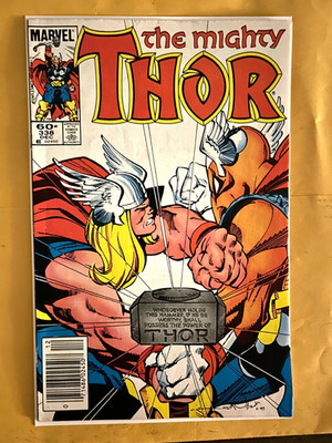 THOR # 338 339  (1984): Beta Ray Bill origin / 1st Stormbreaker /