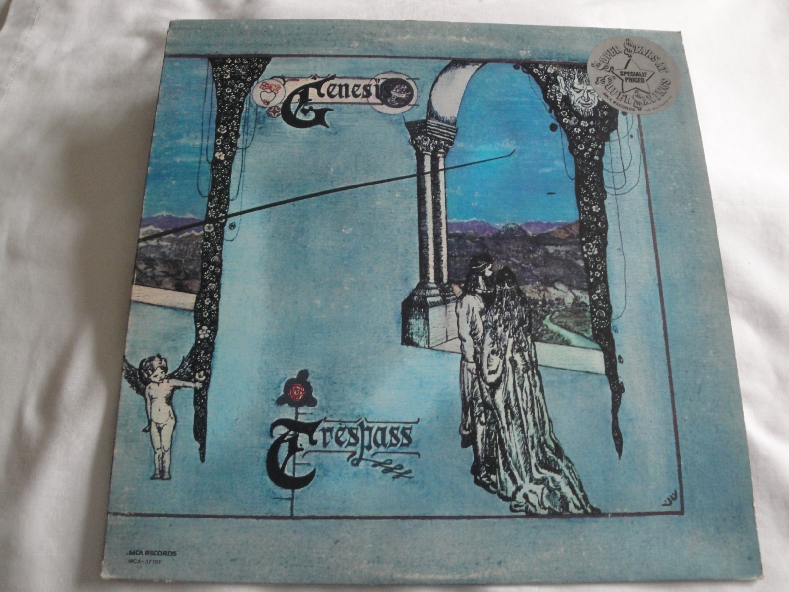 GENESIS Trespass VINYL LP ALBUM 1980 MCA RECORDS