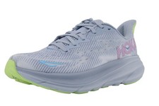 New Women's Hoka Clifton 9 Running Shoes Size 6 10.5 Gull/Sea Ice 1127896