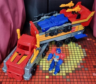 Vintage Transformers G1 Action Master Armored Convoy mit Optimus Prime komplett