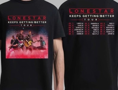  HOT Lonestar Keeps Getting Better Tour 2026 North America tshirt Reprint