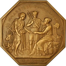 France, Médaille, Chambre de Commerce de Saint-Quentin et de l'Aisne, 1950