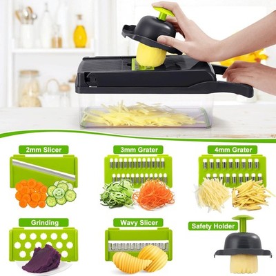 Gemüseschneider Würfelschneider Vegetable Chopper Dicer Mandoline Gemüsehobel
