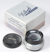 WOLLENSAK 162mm F/4.5 ENLARGING ENLARGING VELOSTIGMAT W CAP IN BOX CLEAN GLASS