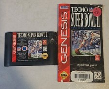 Tecmo Super bowl II Special Edition (Sega Genesis, 1994) Case Not Included 