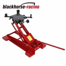 1000lbs 7.3-24.8 Hydraulic Roll-under Transmission Lift Floor Jack 12 Ton Red