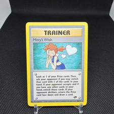 Misty's Wish 108/132 Rare Gym Challenge Unlimited Pokemon WOTC English on eBay