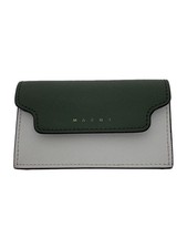 MARNI Card Case Leather GRN Men's