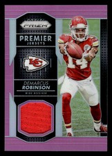 2016 PANINI PRIZM DEMARCUS ROBINSON PPJ-DR PRIZM PREMIER JERSEYS PINK CHIEFS