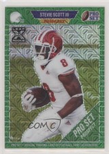 2021 Leaf Pro Set Metal Green Mojo 10/10 Stevie Scott III #84 pn1