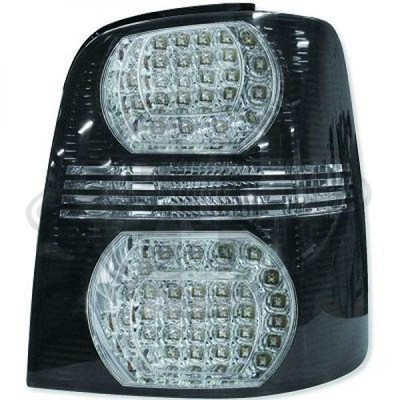 Diederichs Design Rückleuchte Set Led klarglas schwarz für VW Touran 03-10