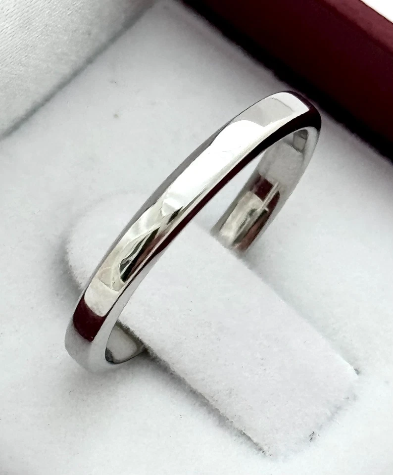 ANILLO DE BODA TIFFANY & CO TIFFANY FOREVER, PLATINO, 3 MM, RET USD $1,425 Foto 2 de 4