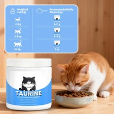 Kitty Supps Taurine for Cats, Kittysupps Taurine Supplement Immune Support