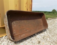 Little Red Wagon Bed Only, Crescent Deluxe Wagon Part, Rustic Vintage Toy H,