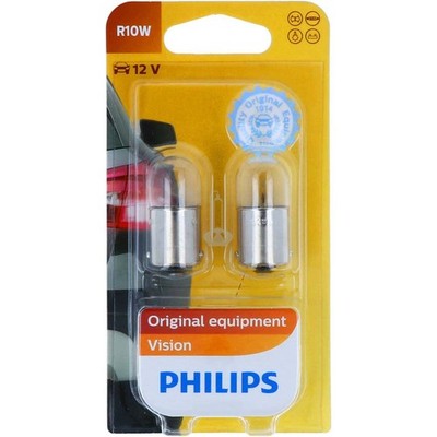 R10W PHILIPS Vision - Standard Halogen Scheinwerfer Signal Lampe NEW