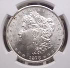 1878 "CC" Morgan SILVER Dollar $1 NGC MS63 #003 Unc BU Uncirculated ECC&C, Inc.