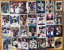 Huge Lot of 530+ DIFFERENT Edmonton Oilers Hockey Cards: 1980s-Present