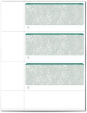 VersaCheck ValueChex - 750 Blank Personal Wallet Checks - Green Classic - 250...