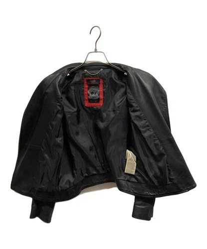 Diesel Lamb Leather Riders Jacket Men's Size XS Black image 3