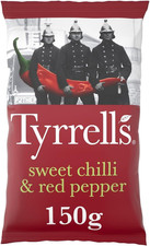 Sweet Chilli & Red Pepper Sharing Crisps 150 G